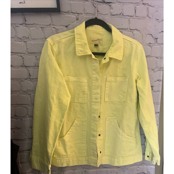 Universal Thread Long Sleeve Snap Front Denim Chore Jacket Women's - Size S - Picture 4 of 7